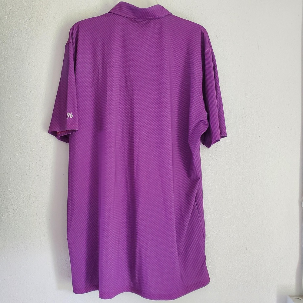 Holderness & Bourne Polo Shirt Mens XL Malibu Cobalt The Byrd Golf Tailored Fit - Picture 8 of 9